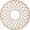 Ekena Millwork Cannes Wood Fretwork Pierced Ceiling Medallion, Alder, 16"OD x 5 1/2"ID x 3/8"T CMWP16X16X0375CNAL - alternate 2